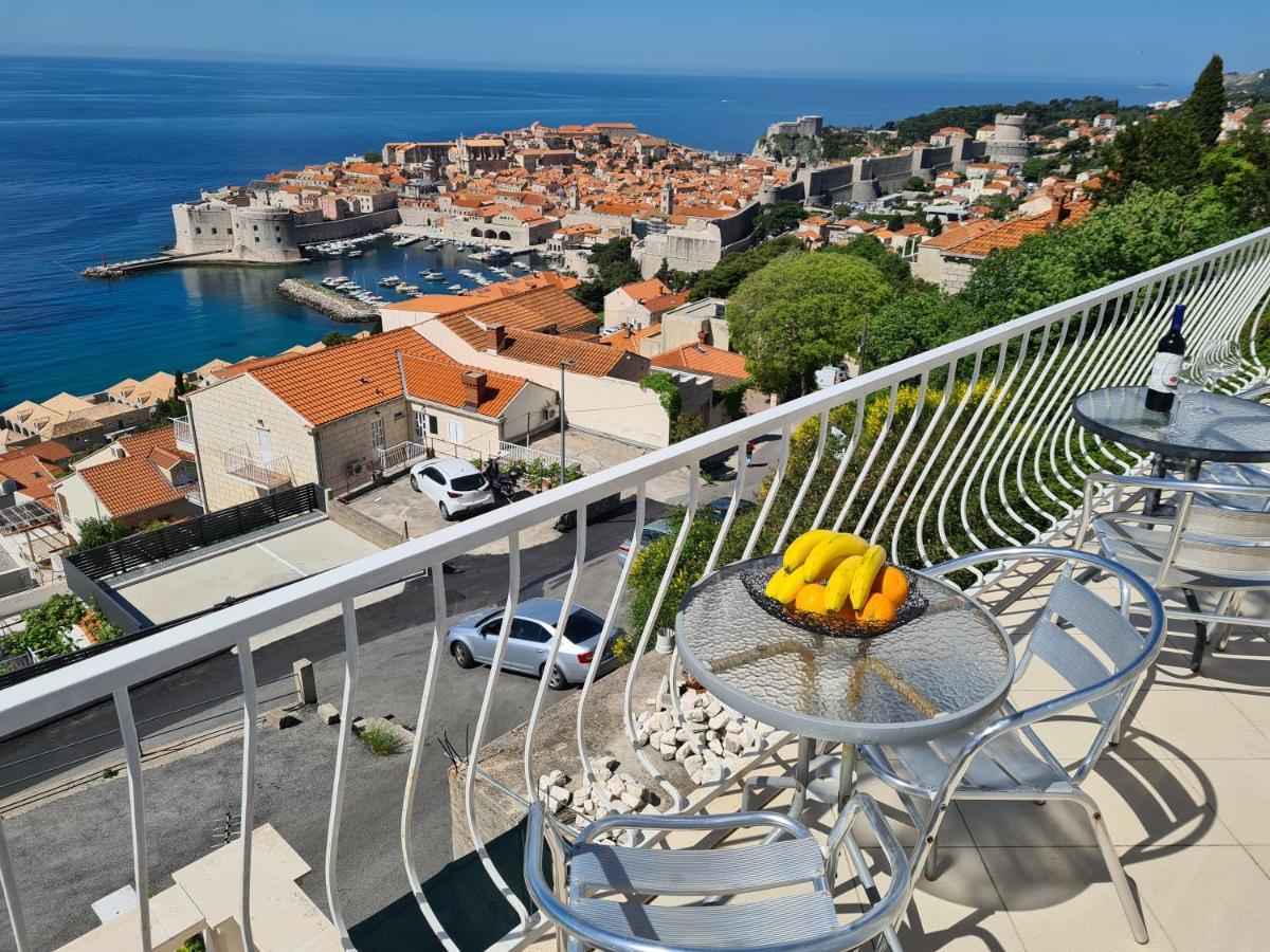 Panoramic Sea And Old Town View Dubrovnik Lejlighed Eksteriør billede