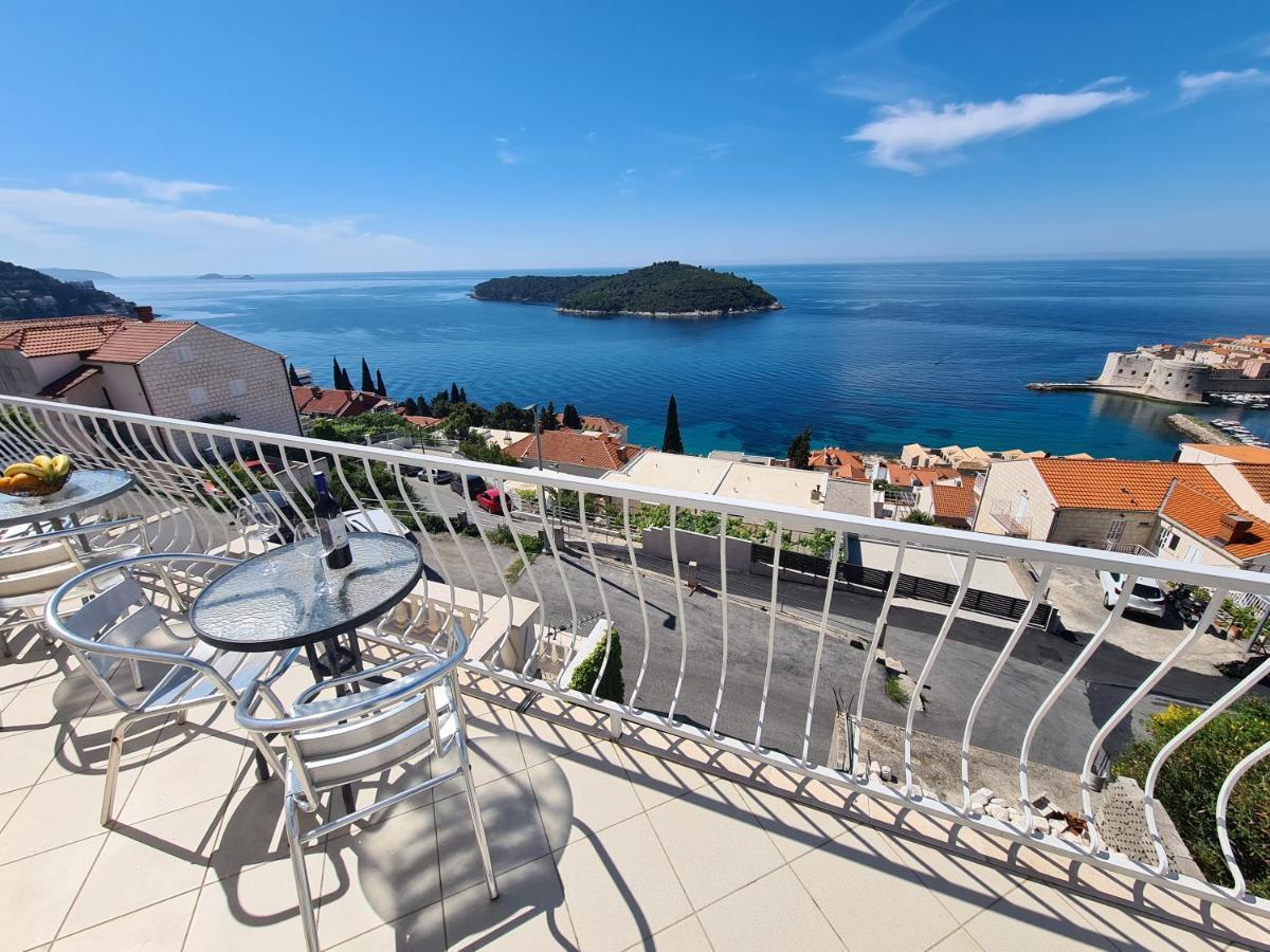 Panoramic Sea And Old Town View Dubrovnik Lejlighed Eksteriør billede