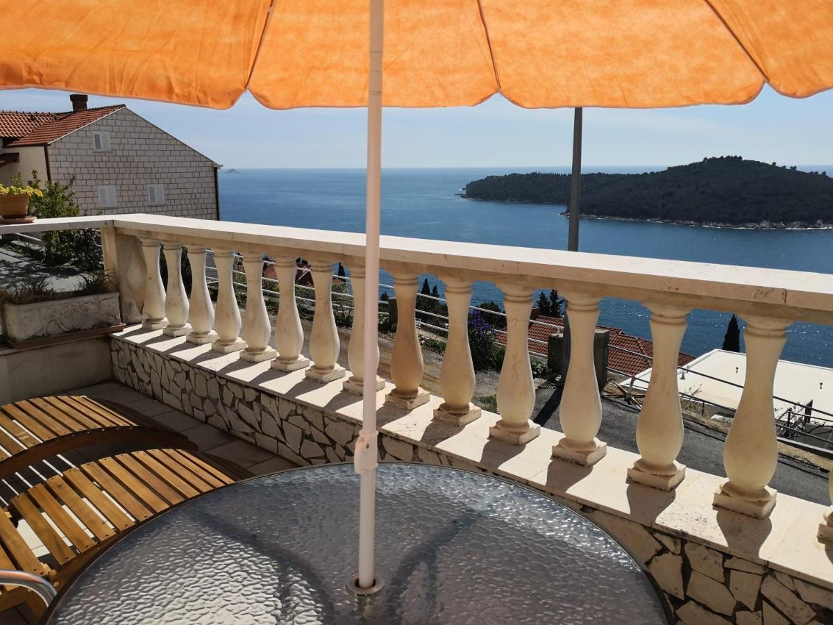 Panoramic Sea And Old Town View Dubrovnik Lejlighed Eksteriør billede
