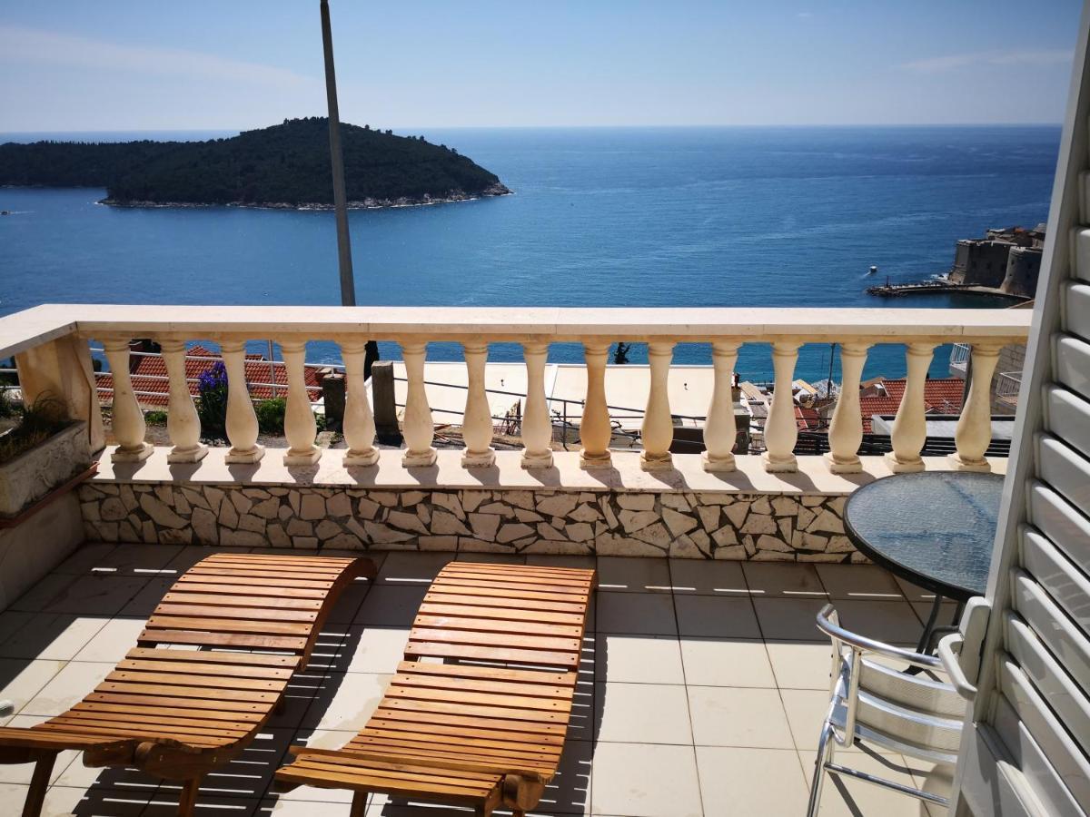 Panoramic Sea And Old Town View Dubrovnik Lejlighed Eksteriør billede