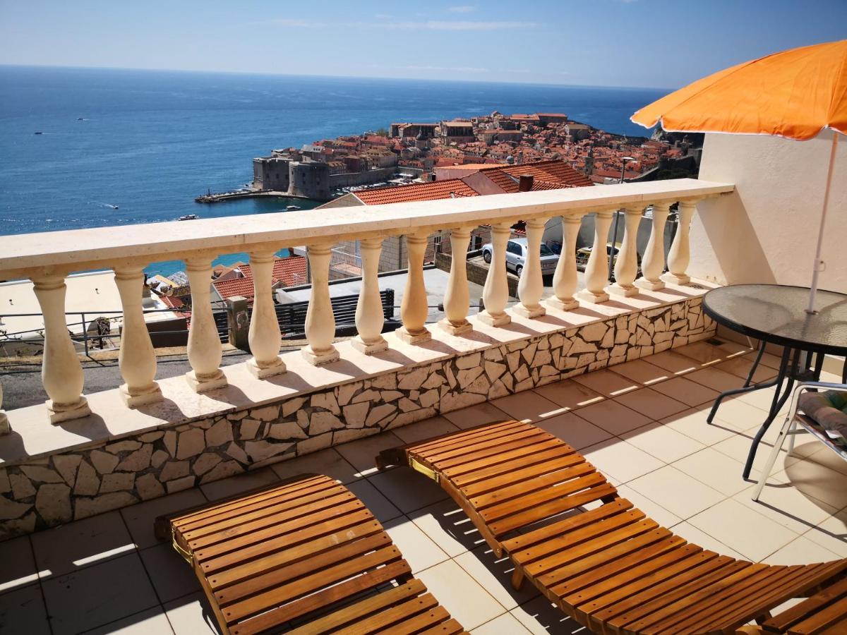 Panoramic Sea And Old Town View Dubrovnik Lejlighed Eksteriør billede