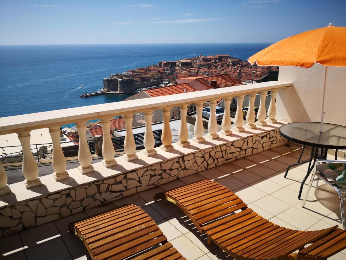 Panoramic Sea And Old Town View Dubrovnik Lejlighed Eksteriør billede